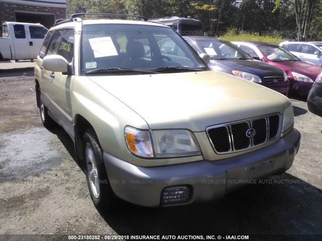 JF1SF65582H756748 - 2002 SUBARU FORESTER S 金色 照片 1