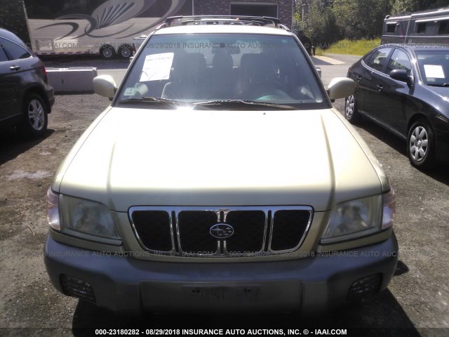 JF1SF65582H756748 - 2002 SUBARU FORESTER S 金色 照片 6