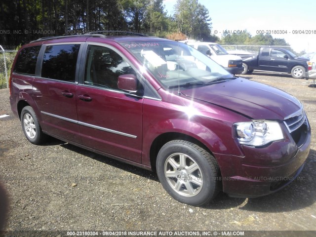 2A8HR54159R622775 - 2009 CHRYSLER TOWN & COUNTRY TOURING BURGUNDY photo 1