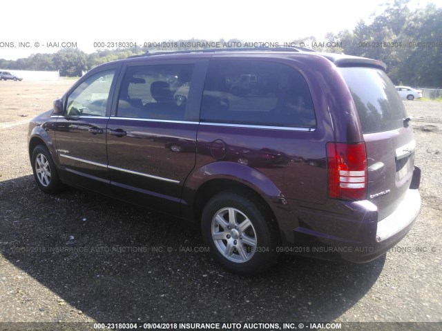 2A8HR54159R622775 - 2009 CHRYSLER TOWN & COUNTRY TOURING BURGUNDY photo 3