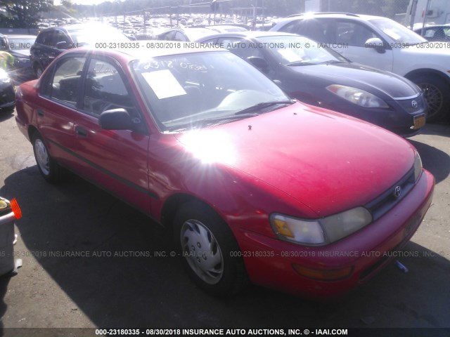 2T1AE09B8RC064719 - 1994 TOYOTA COROLLA LE/DX RED photo 1