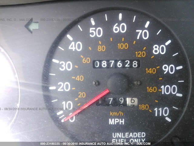 2T1AE09B8RC064719 - 1994 TOYOTA COROLLA LE/DX წითელი ფოტო 7