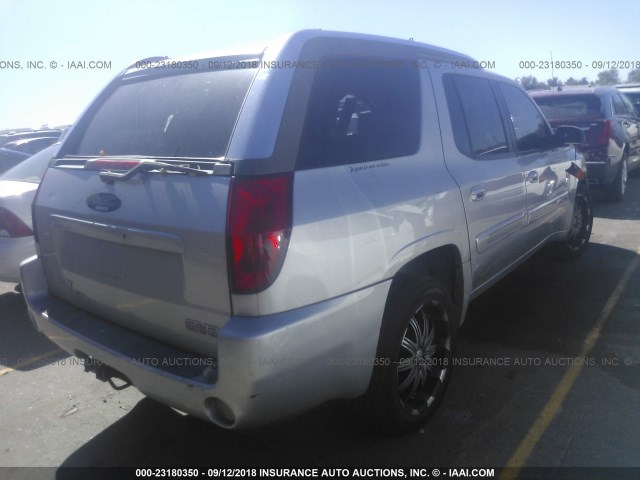 1GKET12S346176212 - 2004 GMC ENVOY XUV SILVER photo 4