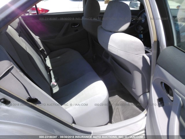 JTNBE46K073092631 - 2007 TOYOTA CAMRY NEW GENERAT CE/LE/XLE/SE SILVER photo 8