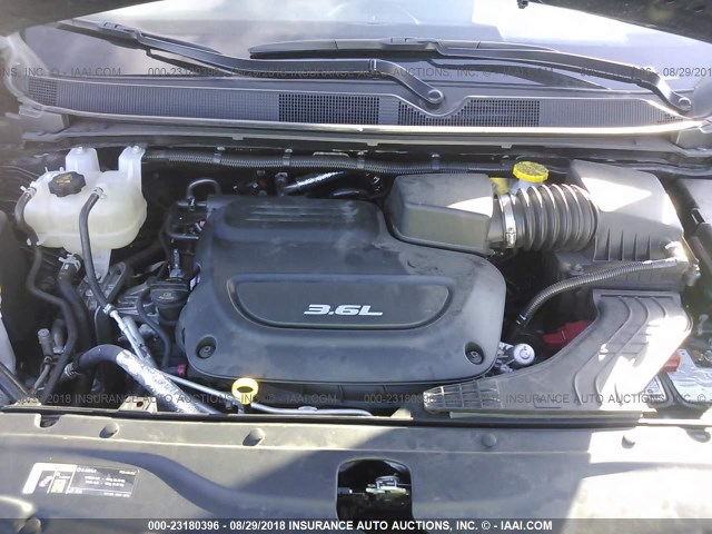 2C4RC1BG9JR246177 - 2018 CHRYSLER PACIFICA TOURING L შავი ფოტო 10