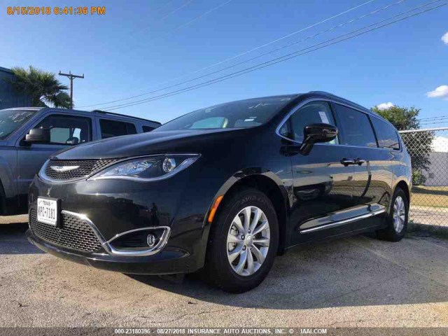 2C4RC1BG9JR246177 - 2018 CHRYSLER PACIFICA TOURING L BLACK photo 14