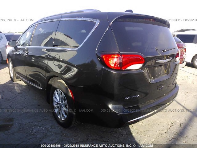 2C4RC1BG9JR246177 - 2018 CHRYSLER PACIFICA TOURING L შავი ფოტო 3