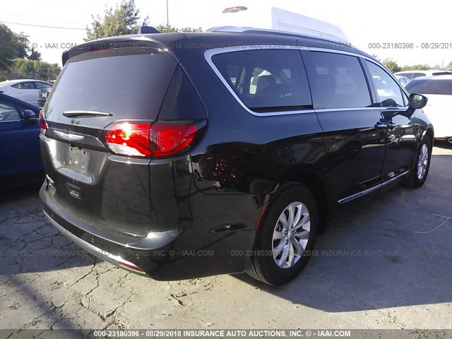 2C4RC1BG9JR246177 - 2018 CHRYSLER PACIFICA TOURING L შავი ფოტო 4