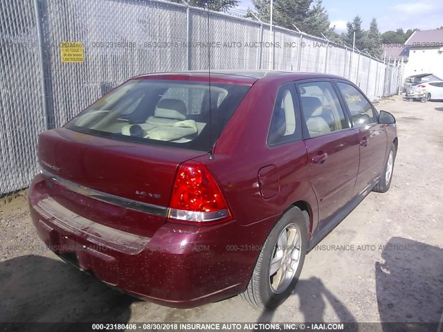 1G1ZT64814F144055 - 2004 CHEVROLET MALIBU MAXX LS RED photo 4