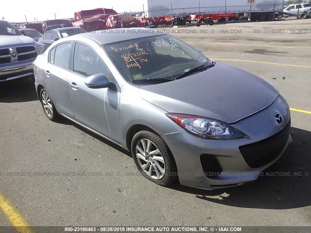 JM1BL1VF4C1515472 - 2012 MAZDA 3 I SILVER photo 1