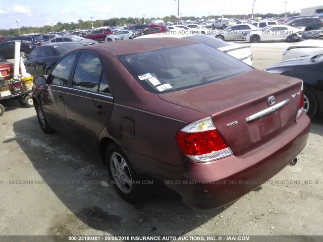 4T1BE32K66U107545 - 2006 TOYOTA CAMRY LE/XLE/SE 红色 照片 3