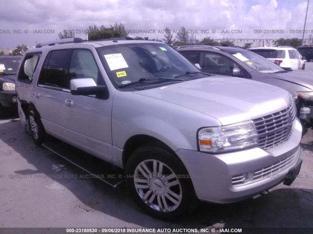 5LMJJ2H55AEJ10763 - 2010 LINCOLN NAVIGATOR WHITE photo 1