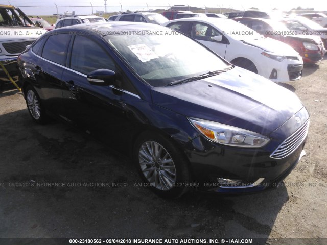 1FADP3J26GL331274 - 2016 FORD FOCUS TITANIUM BLUE photo 1