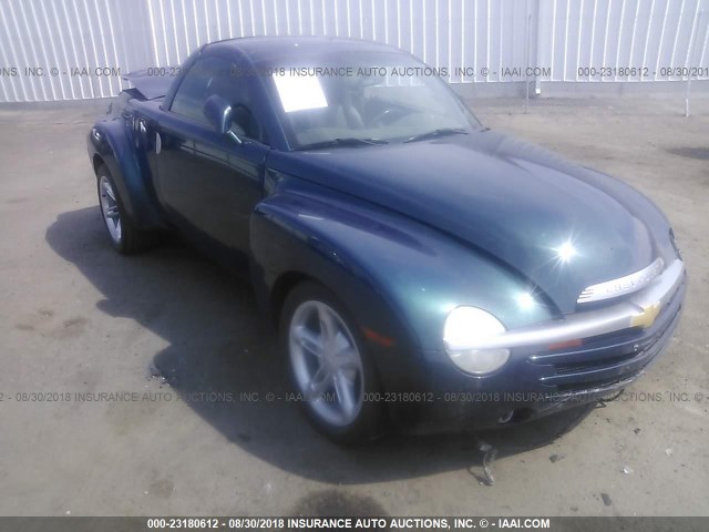 1GCES14H65B121214 - 2005 CHEVROLET SSR Dark Blue photo 1