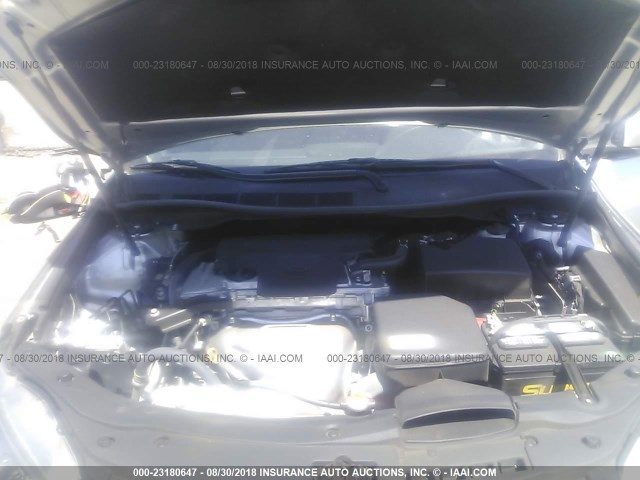 4T1BF1FK5GU189927 - 2016 TOYOTA CAMRY LE/XLE/SE/XSE 银色 照片 10