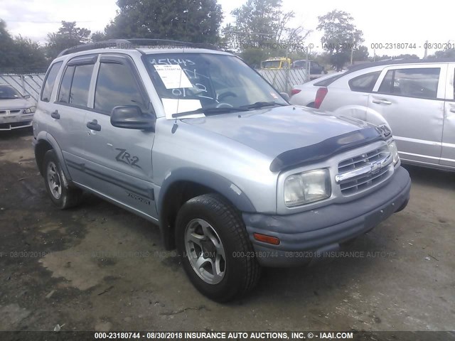 2CNBJ734126951343 - 2002 CHEVROLET TRACKER ZR2 SILVER photo 1