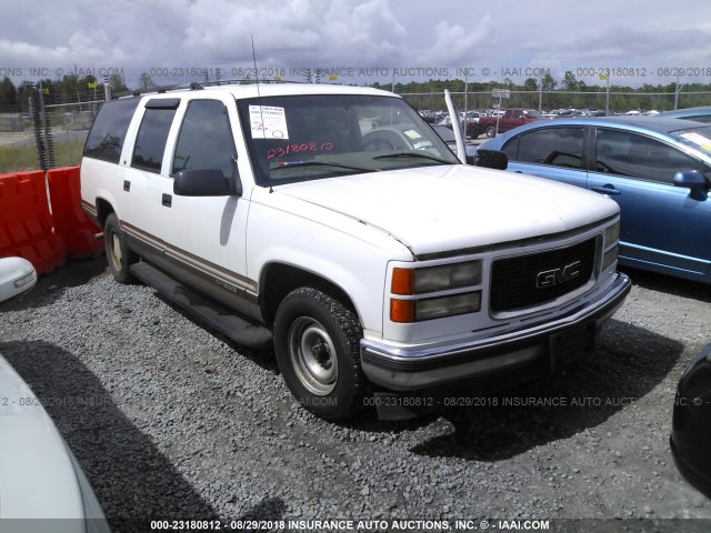 3GKEC16R1XG540914 - 1999 GMC SUBURBAN C1500 WHITE photo 1