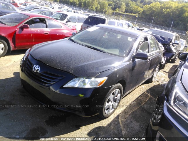 4T1BE46K87U649621 - 2007 TOYOTA CAMRY NEW GENERAT CE/LE/XLE/SE BLACK photo 2