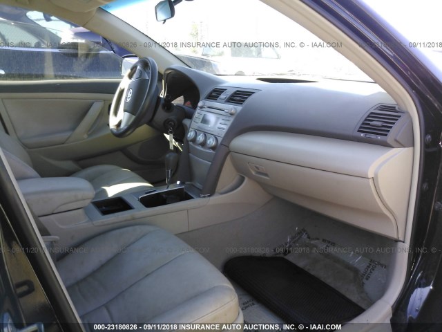 4T1BE46K87U649621 - 2007 TOYOTA CAMRY NEW GENERAT CE/LE/XLE/SE BLACK photo 5