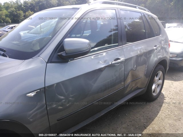 5UXZV4C59BL411078 - 2011 BMW X5 XDRIVE35I Сұр фото 6