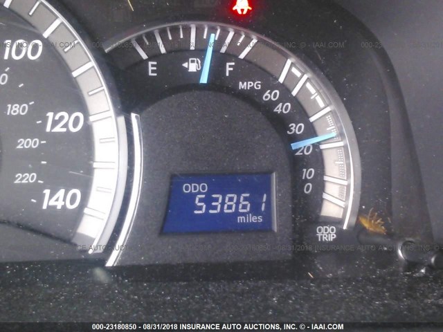 4T1BF1FKXCU606422 - 2012 TOYOTA CAMRY SE/LE/XLE 红色 照片 7