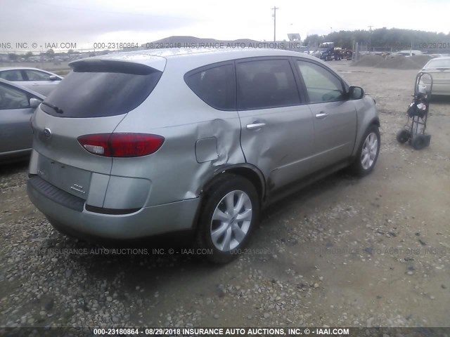 4S4WX82C864429122 - 2006 SUBARU B9 TRIBECA 3.0 H6/3.0 H6 LIMITED GRAY photo 4