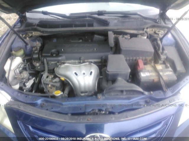 4T1BE46K89U359043 - 2009 TOYOTA CAMRY SE/LE/XLE 蓝色 照片 10