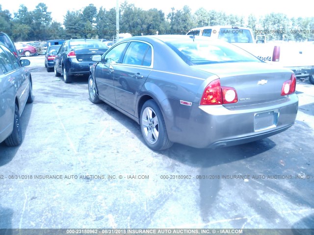 1G1ZB5EB6AF263884 - 2010 CHEVROLET MALIBU LS 棕色 照片 3