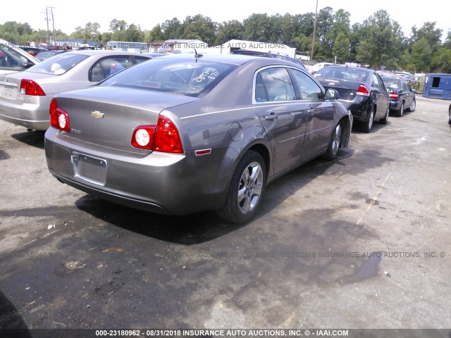 1G1ZB5EB6AF263884 - 2010 CHEVROLET MALIBU LS 棕色 照片 4