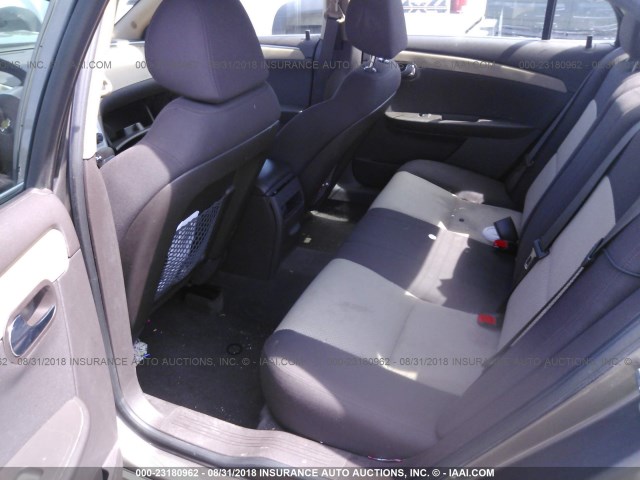 1G1ZB5EB6AF263884 - 2010 CHEVROLET MALIBU LS 棕色 照片 8