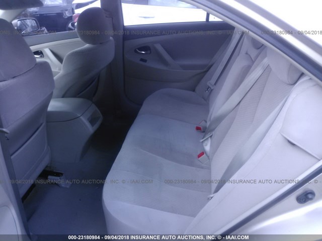 4T1BE46K09U868298 - 2009 TOYOTA CAMRY SE/LE/XLE BEIGE photo 8