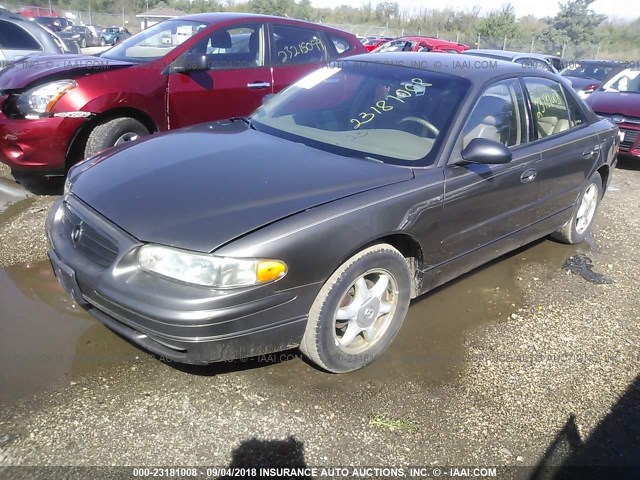 2G4WB55K821230495 - 2002 BUICK REGAL LS BROWN photo 2