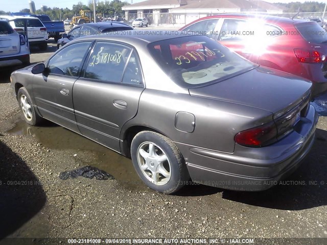 2G4WB55K821230495 - 2002 BUICK REGAL LS BROWN photo 3