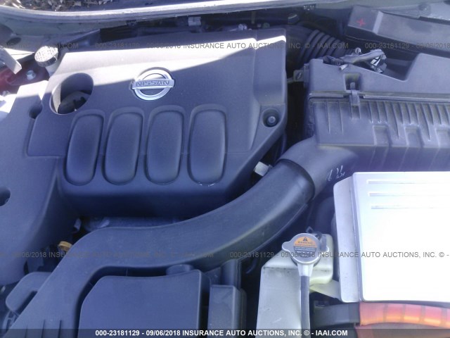 1N4CL21E07C224233 - 2007 NISSAN ALTIMA HYBRID RED photo 10