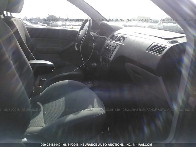1FAFP31N87W133944 - 2007 FORD FOCUS ZX3/S/SE/SES RED photo 5