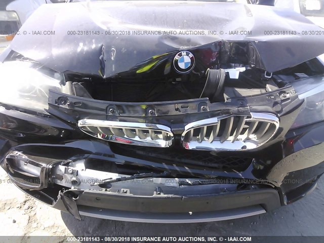 5UXWX7C51E0E76644 - 2014 BMW X3 XDRIVE35I BLACK photo 6