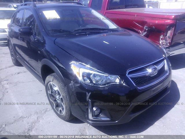 JF2GPABC5H8225441 - 2017 SUBARU CROSSTREK PREMIUM შავი ფოტო 1