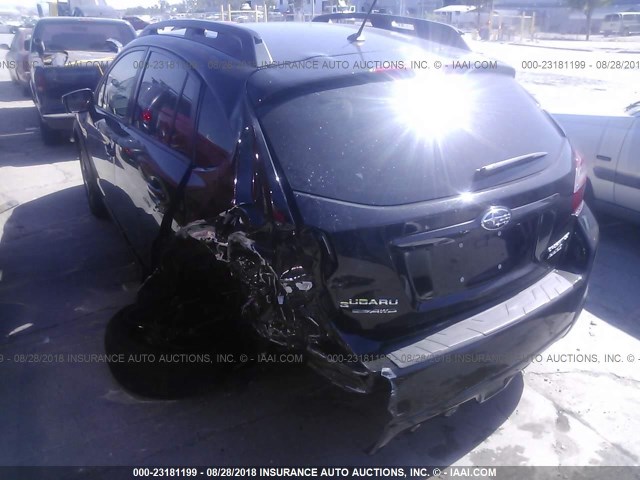 JF2GPABC5H8225441 - 2017 SUBARU CROSSTREK PREMIUM შავი ფოტო 3