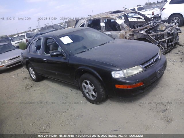 JN1CA21D3XM400311 - 1999 NISSAN MAXIMA GLE/GXE/SE BLACK photo 1