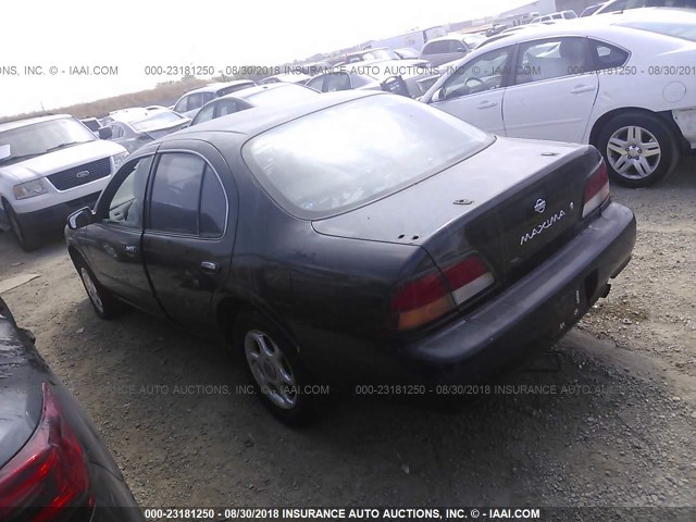 JN1CA21D3XM400311 - 1999 NISSAN MAXIMA GLE/GXE/SE BLACK photo 3