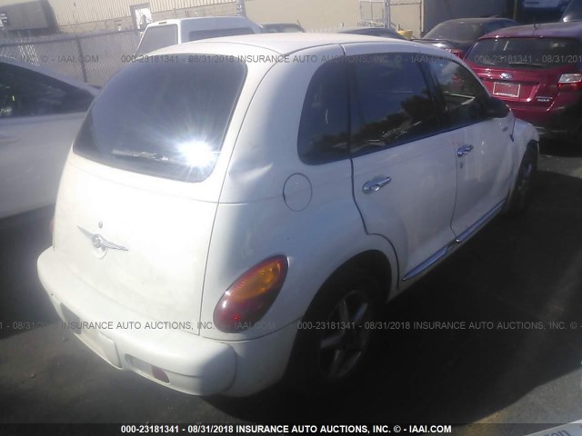 3C4FY48B32T346758 - 2002 CHRYSLER PT CRUISER CLASSIC WHITE photo 4