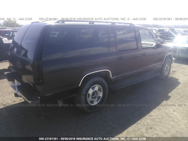 3GKFK16R8TG501450 - 1996 GMC SUBURBAN K1500 PURPLE photo 4