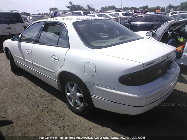 2G4WB52K631151736 - 2003 BUICK REGAL LS WHITE photo 3