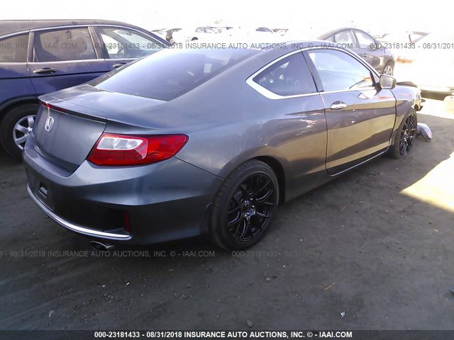 1HGCT1B31FA013622 - 2015 HONDA Accord LX-S GRAY photo 4