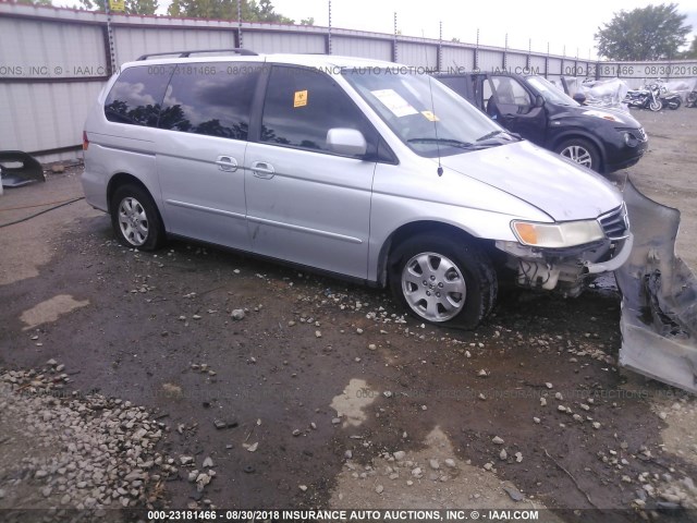 5FNRL18004B124950 - 2004 HONDA ODYSSEY EXL SILVER photo 1