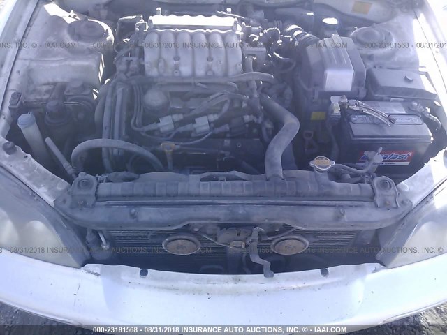 KMHFU45D81A133257 - 2001 HYUNDAI XG 300 WHITE photo 10