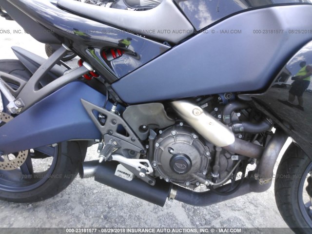 4MZHL04D283B01475 - 2008 BUELL 1125 R BLUE photo 8