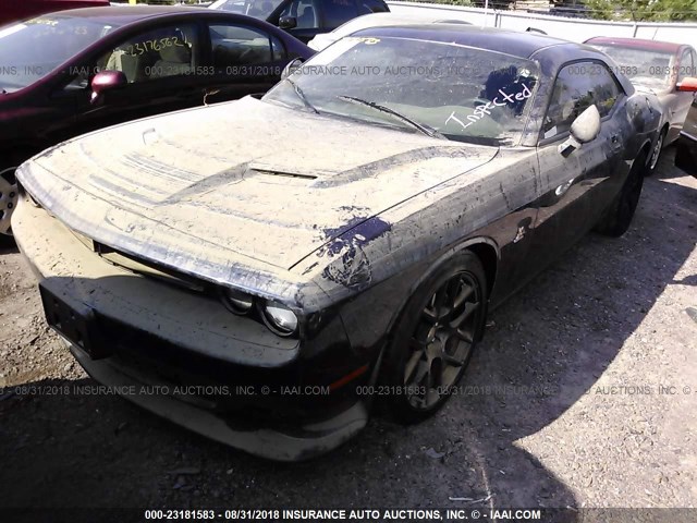 2C3CDZFJ3FH747459 - 2015 DODGE CHALLENGER R/T SCAT PACK BLUE photo 2