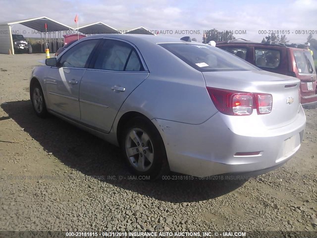 1G11B5SA6DF355428 - 2013 CHEVROLET MALIBU LS 银色 照片 3