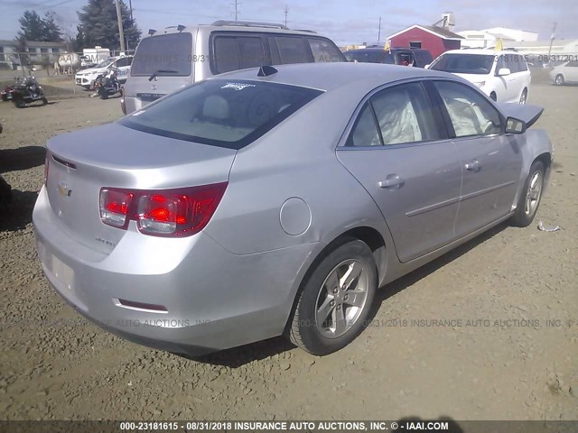 1G11B5SA6DF355428 - 2013 CHEVROLET MALIBU LS 银色 照片 4